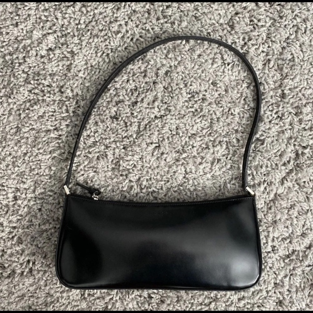 Kate Spade Leather Shoulder Baguette Bag